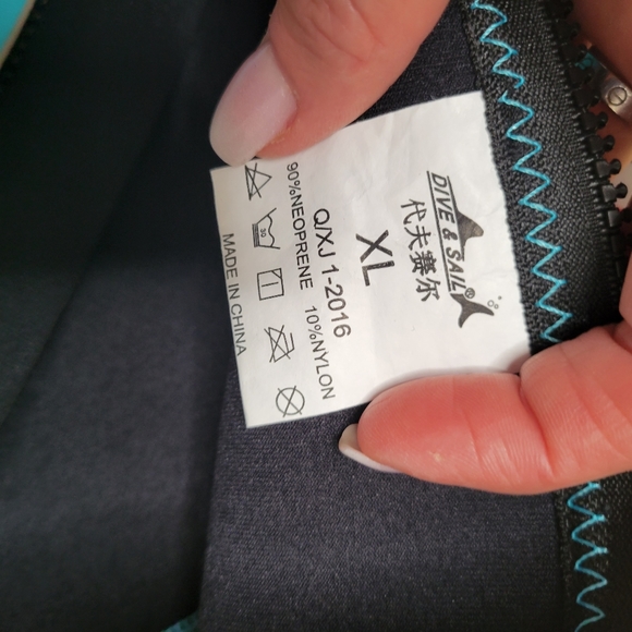 NWOT Dive & Sail Kids Wetsuit  Thermal Neoprene One Piece Short Sleeves XL - Picture 8 of 13